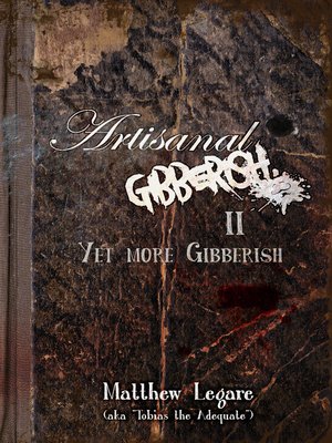 cover image of Artisanal Gibberish II